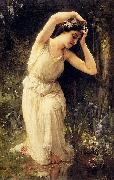 Charles-Amable Lenoir A Nymph In The Forest Spain oil painting artist